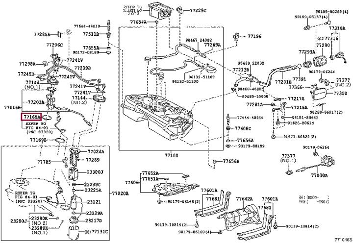 Уплотнительное кольцо Toyota 77169-30010