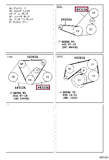 Toyota 99364-31220 Клиновой ремень 9936431220: Отличная цена - Купить в Украине на EXIST.UA! 9936431220 Toyota Клиновой ремень