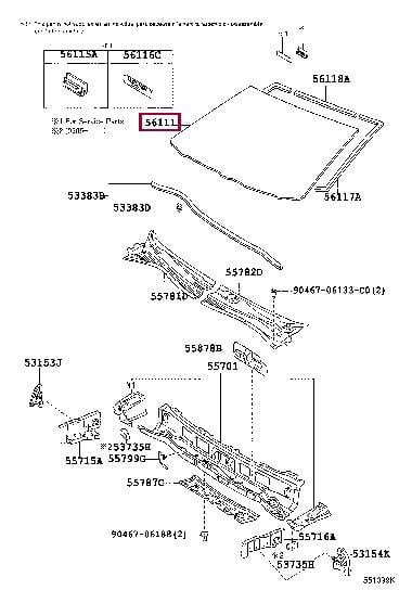 5610105101 Toyota Автозапчастина