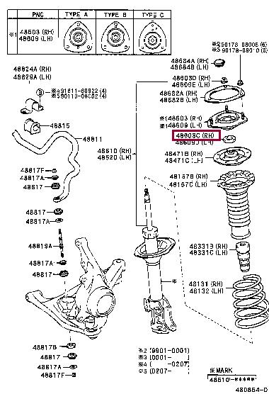 Купить Toyota 90303-22002 по низкой цене в Украине!