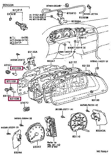 8311924470 Toyota Лампочка галогенная