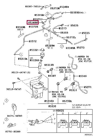 8537732220 Toyota Перехідник