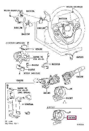 8430605060 Toyota Шлейф підрульовий