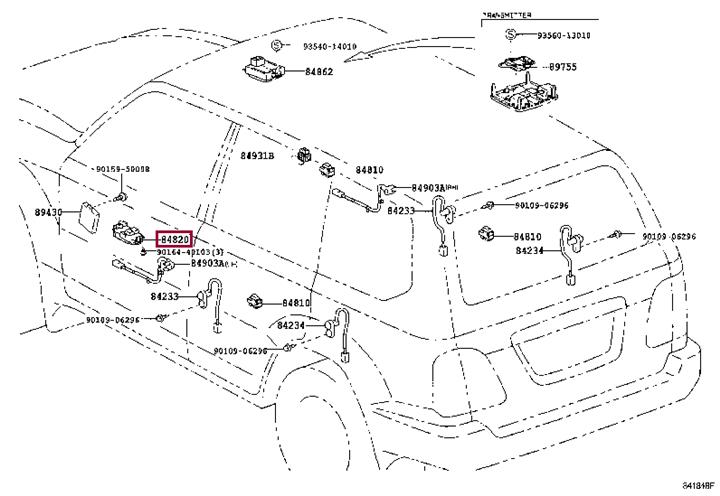 Toyota 84820-60100 Кнопка стеклоподъёмника 8482060100: Отличная цена - Купить в Украине на EXIST.UA! 8482060100 Toyota Кнопка стеклоподъёмника