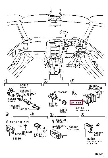 8499910130 Toyota Лампа галогенная 12В