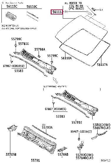 Купить Toyota 56101-0K632 по низкой цене в Украине!