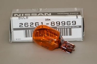 Nissan 26261-89969 Лампа розжарювання жовта WY21W 12V 21W 2626189969: Приваблива ціна - Купити в Україні на EXIST.UA!