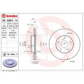 Brembo Тормозной диск вентилируемый, 1 шт. – цена 2475 UAH