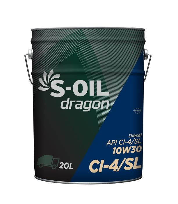 S-Oil DCI103020 Моторна олива S-Oil DRAGON CI-4/SL 10W-30, 20 л DCI103020: Купити в Україні - Добра ціна на EXIST.UA!