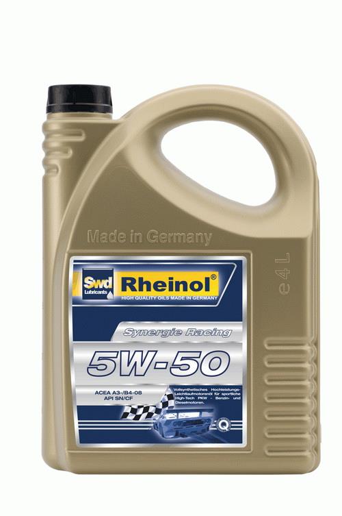 SWD Rheinol 31170.481 Моторна олива SWD Rheinol Synergie Racing 5W-50, 4л 31170481: Купити в Україні - Добра ціна на EXIST.UA!