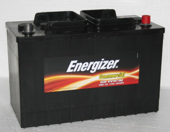 Energizer EC20 Акумулятор Energizer Commercial 12В 110Ач 680А(EN) R+ EC20: Купити в Україні - Добра ціна на EXIST.UA!