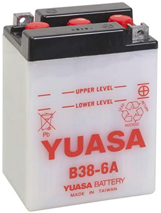 Yuasa B386A Акумулятор Yuasa 6В 13,7Ач R+ B386A: Приваблива ціна - Купити в Україні на EXIST.UA!