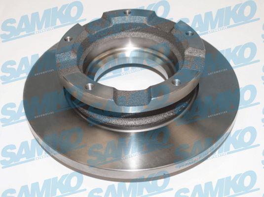 F1020PA Samko Тормозной диск задний невентилируемый