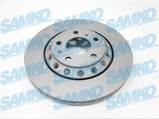 Samko A1025V Диск гальмівний задній вентильований A1025V: Купити в Україні - Добра ціна на EXIST.UA!