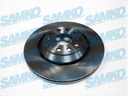 Samko A1014V Диск гальмівний задній вентильований A1014V: Купити в Україні - Добра ціна на EXIST.UA!