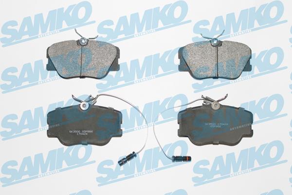 5SP986 Samko Тормозные колодки дисковые, комплект