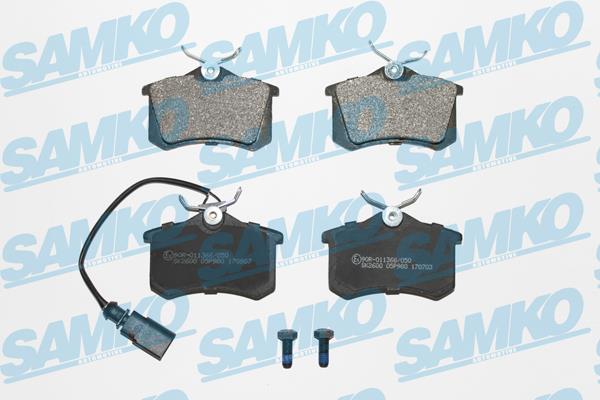 Samko 5SP980 Гальмівні колодки, комплект 5SP980: Купити в Україні - Добра ціна на EXIST.UA!