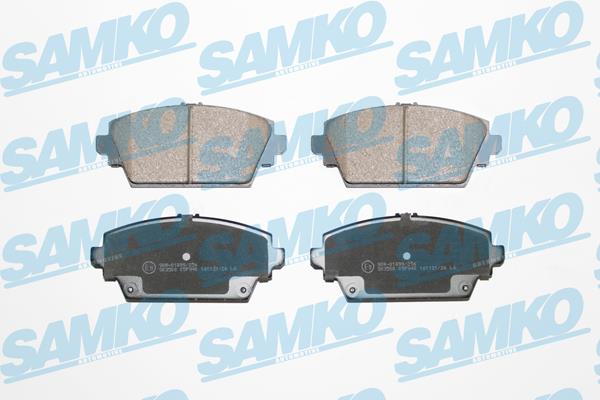 Samko 5SP940 Гальмівні колодки, комплект 5SP940: Купити в Україні - Добра ціна на EXIST.UA!