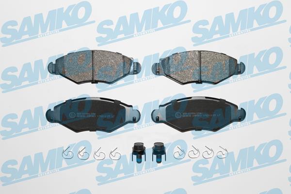 Samko 5SP903 Гальмівні колодки, комплект 5SP903: Купити в Україні - Добра ціна на EXIST.UA!