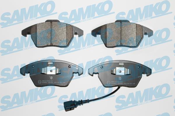 Samko 5SP866 Гальмівні колодки, комплект 5SP866: Купити в Україні - Добра ціна на EXIST.UA!