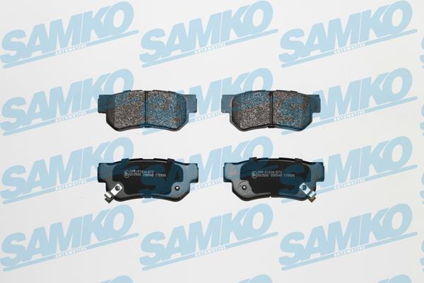 Samko 5SP848 Гальмівні колодки, комплект 5SP848: Купити в Україні - Добра ціна на EXIST.UA!