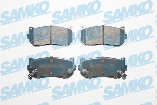 Samko 5SP808 Гальмівні колодки, комплект 5SP808: Купити в Україні - Добра ціна на EXIST.UA!