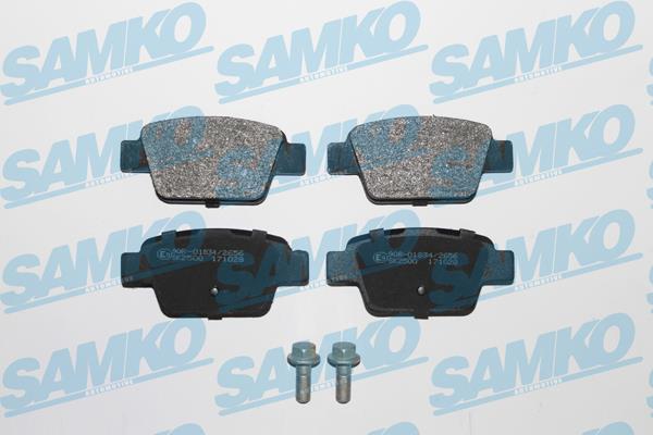 Samko 5SP780 Гальмівні колодки, комплект 5SP780: Купити в Україні - Добра ціна на EXIST.UA!