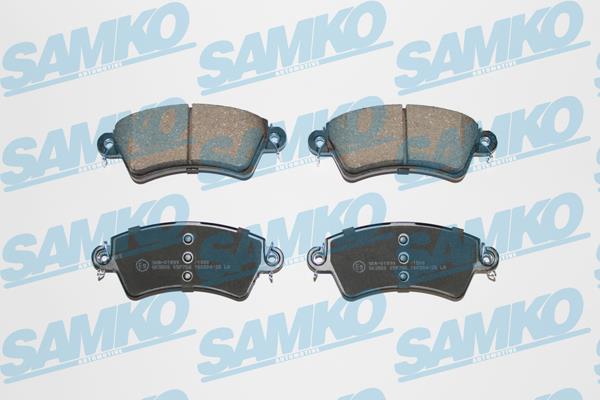 Samko 5SP766 Гальмівні колодки, комплект 5SP766: Купити в Україні - Добра ціна на EXIST.UA!