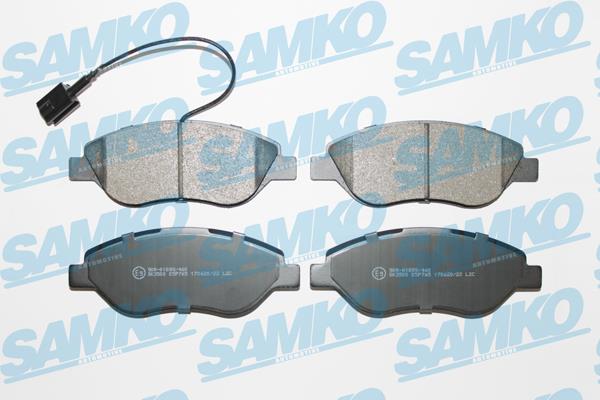 Samko 5SP765 Гальмівні колодки, комплект 5SP765: Купити в Україні - Добра ціна на EXIST.UA!