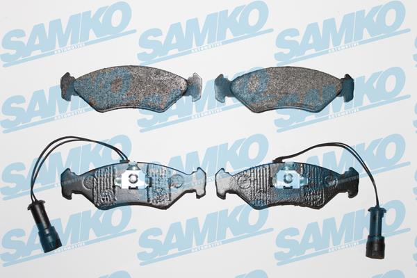 Samko 5SP735 Гальмівні колодки, комплект 5SP735: Купити в Україні - Добра ціна на EXIST.UA!