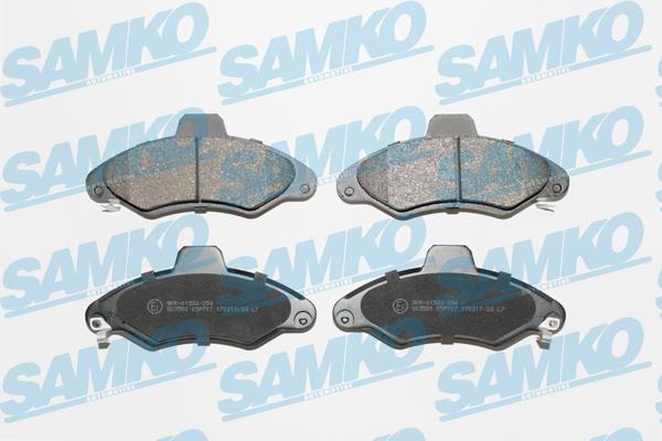 Samko 5SP717 Гальмівні колодки, комплект 5SP717: Купити в Україні - Добра ціна на EXIST.UA!