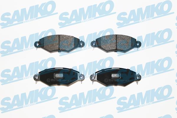 Samko 5SP708 Гальмівні колодки, комплект 5SP708: Купити в Україні - Добра ціна на EXIST.UA!