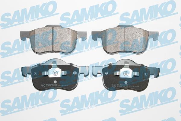 Samko 5SP704 Гальмівні колодки, комплект 5SP704: Купити в Україні - Добра ціна на EXIST.UA!