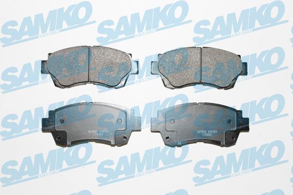 Samko 5SP701 Гальмівні колодки, комплект 5SP701: Купити в Україні - Добра ціна на EXIST.UA!