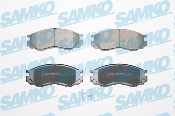 Samko 5SP686 Гальмівні колодки, комплект 5SP686: Купити в Україні - Добра ціна на EXIST.UA!