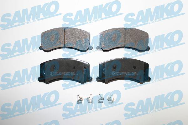 Samko 5SP665 Гальмівні колодки, комплект 5SP665: Приваблива ціна - Купити в Україні на EXIST.UA!