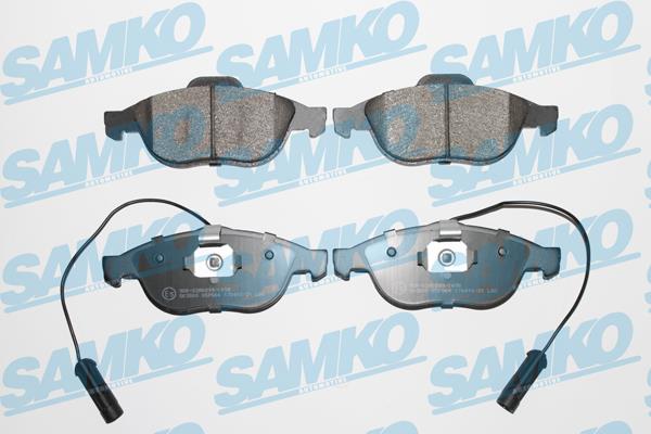 Samko 5SP664 Гальмівні колодки, комплект 5SP664: Купити в Україні - Добра ціна на EXIST.UA!