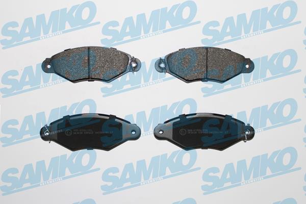 Samko 5SP662 Гальмівні колодки, комплект 5SP662: Купити в Україні - Добра ціна на EXIST.UA!
