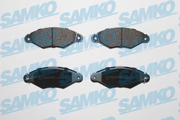 Samko 5SP661 Гальмівні колодки, комплект 5SP661: Купити в Україні - Добра ціна на EXIST.UA!