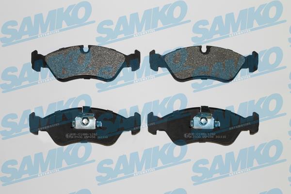 Samko 5SP656 Гальмівні колодки, комплект 5SP656: Купити в Україні - Добра ціна на EXIST.UA!