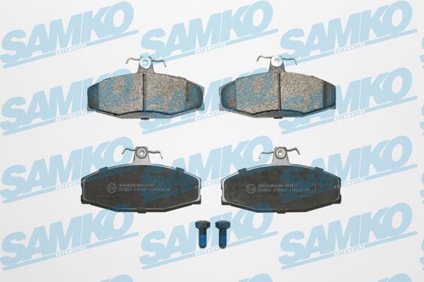 Samko 5SP651 Гальмівні колодки, комплект 5SP651: Купити в Україні - Добра ціна на EXIST.UA!