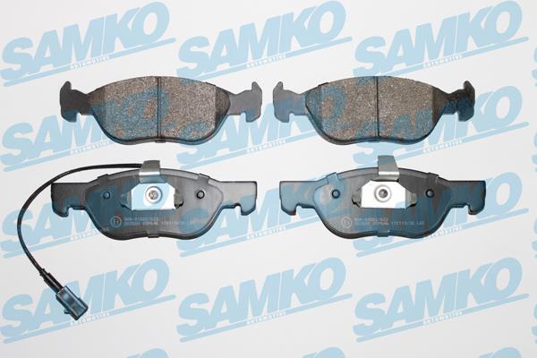 Samko 5SP646 Гальмівні колодки, комплект 5SP646: Купити в Україні - Добра ціна на EXIST.UA!