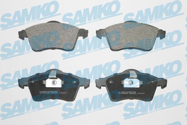 Samko 5SP645 Гальмівні колодки, комплект 5SP645: Купити в Україні - Добра ціна на EXIST.UA!
