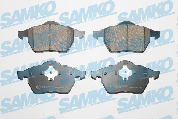 Samko 5SP639 Гальмівні колодки, комплект 5SP639: Купити в Україні - Добра ціна на EXIST.UA!
