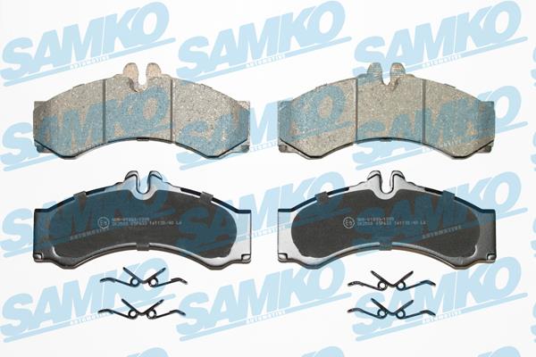 Samko 5SP633 Гальмівні колодки, комплект 5SP633: Купити в Україні - Добра ціна на EXIST.UA!