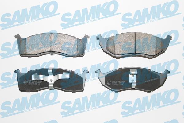 Samko 5SP629 Гальмівні колодки, комплект 5SP629: Купити в Україні - Добра ціна на EXIST.UA!