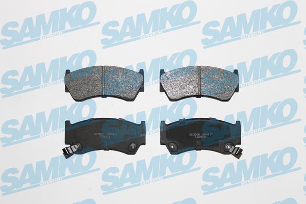Samko 5SP617 Гальмівні колодки, комплект 5SP617: Купити в Україні - Добра ціна на EXIST.UA!