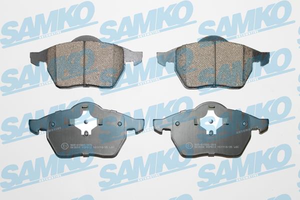 Samko 5SP612 Гальмівні колодки, комплект 5SP612: Купити в Україні - Добра ціна на EXIST.UA!