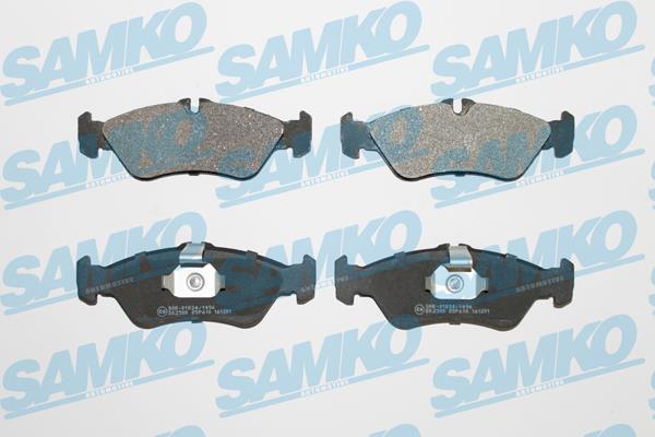 Samko 5SP610 Гальмівні колодки, комплект 5SP610: Купити в Україні - Добра ціна на EXIST.UA!