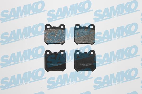 5SP584 Samko Тормозные колодки дисковые, комплект